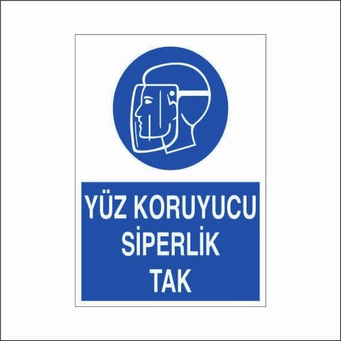 004 Yüz Koruyucu Siperlik Tak Dekota Levha 25X35 cm