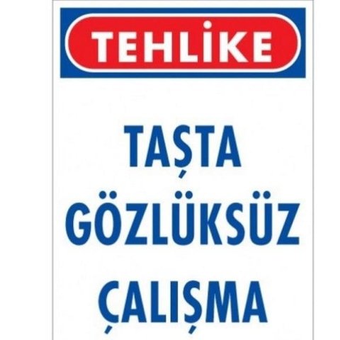 009 Taşta Gözlüksüz Çalışma Levha 25X35 cm