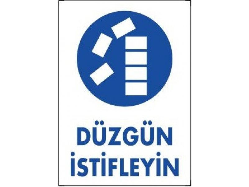 622 Düzgün İstifleyin Levha 25X35 cm