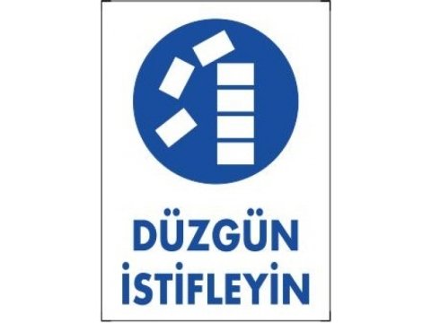 622 Düzgün İstifleyin Levha 25X35 cm