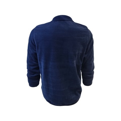 Lacivert Polar Mont Cep Fermuar Detaylı 2XL