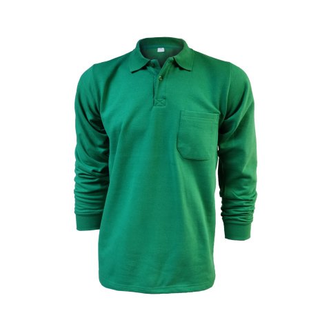 Polo Yaka Sweat Yesil