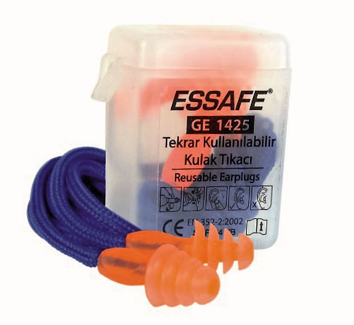 Essafe GE 1425 Kordonlu Kulak Tıkacı 1 Çift