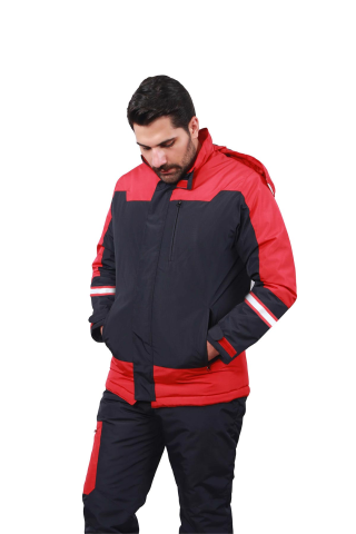 SHD Alaska Kaban Lacivert Kırmızı TMT100