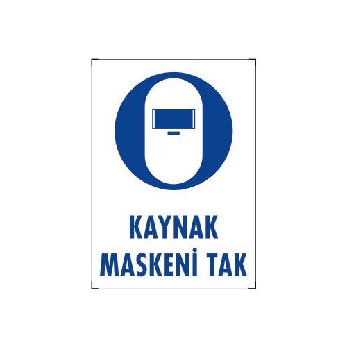 020 Kaynak Maskeni Tak 25X35 cm