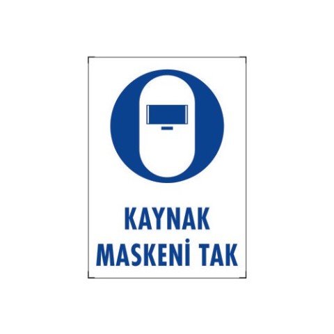 020 Kaynak Maskeni Tak 25X35 cm