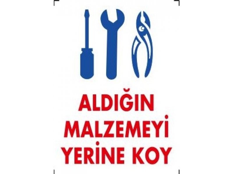 285 Aldığın Malzemeyi Yerine Koy Levha 25X35 cm