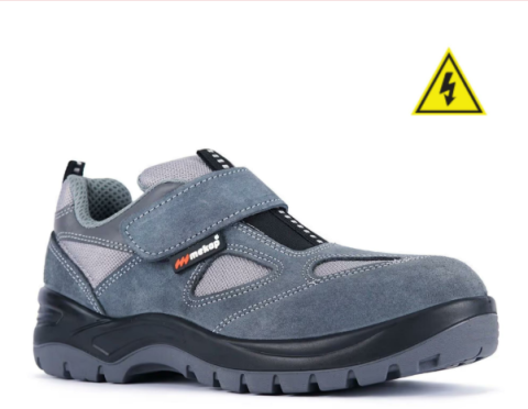 Mekap 157-01 S1P Süet Elektrikçi İş Ayakkabısı