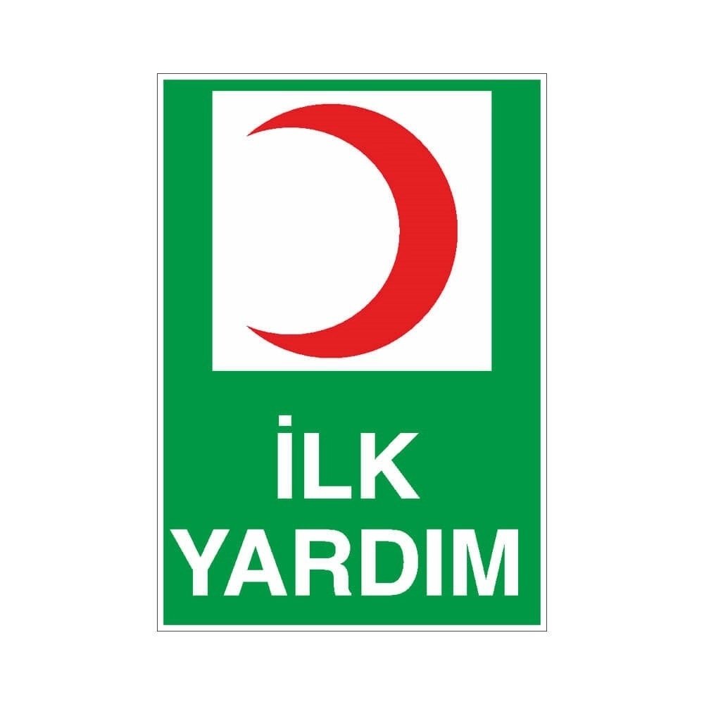 1015 İlk Yardım Levha