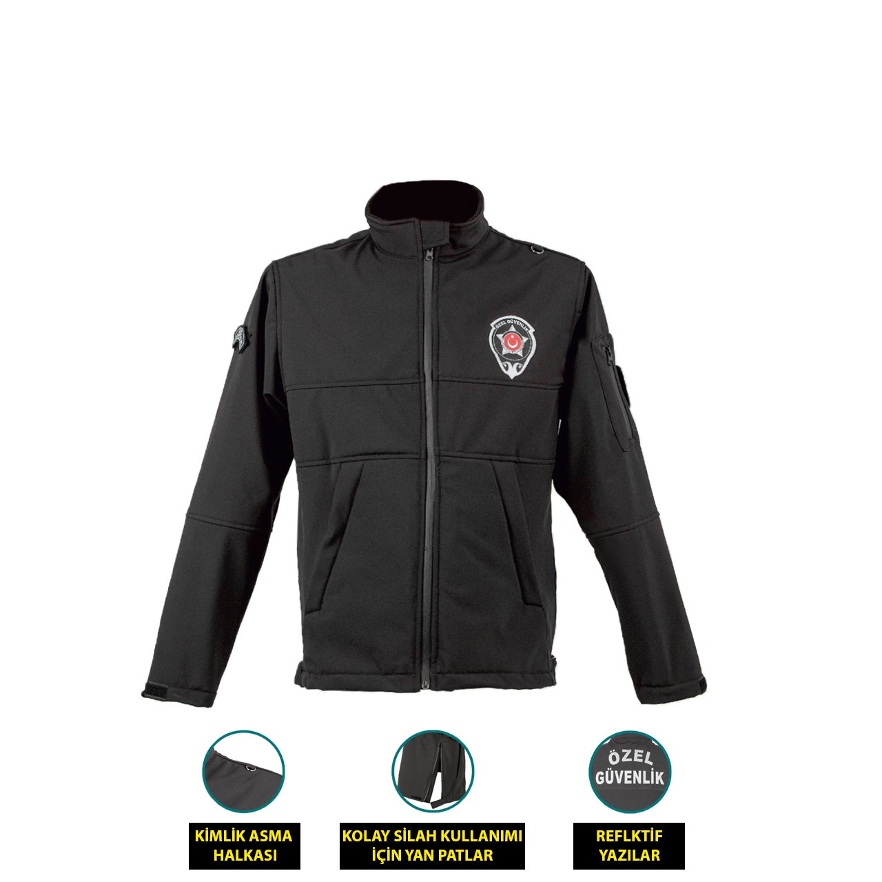 Yeni Nesil Güvenlik Görevlisi Softshell Montu
