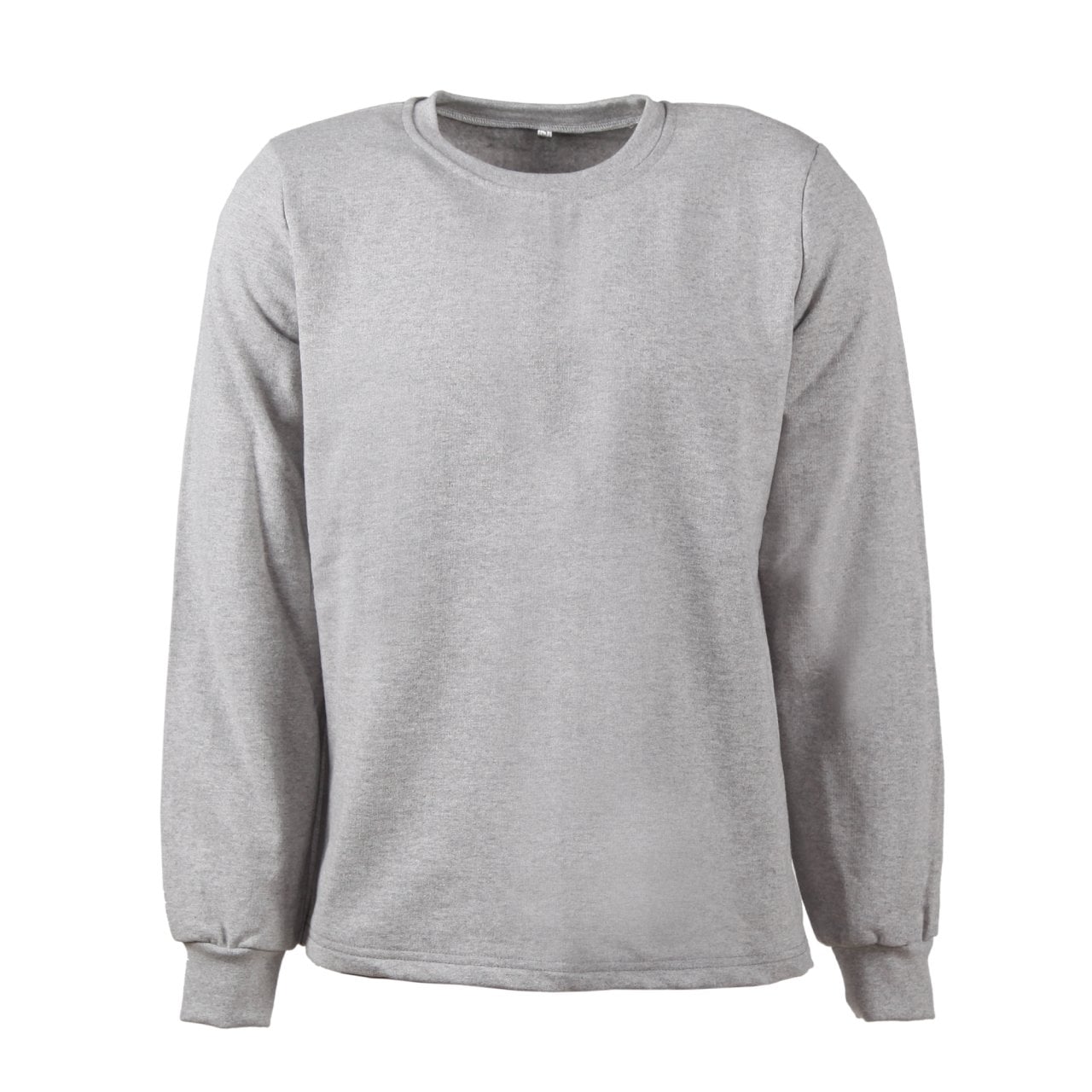 2 İp Sıfır Yaka M.Gri Sweat