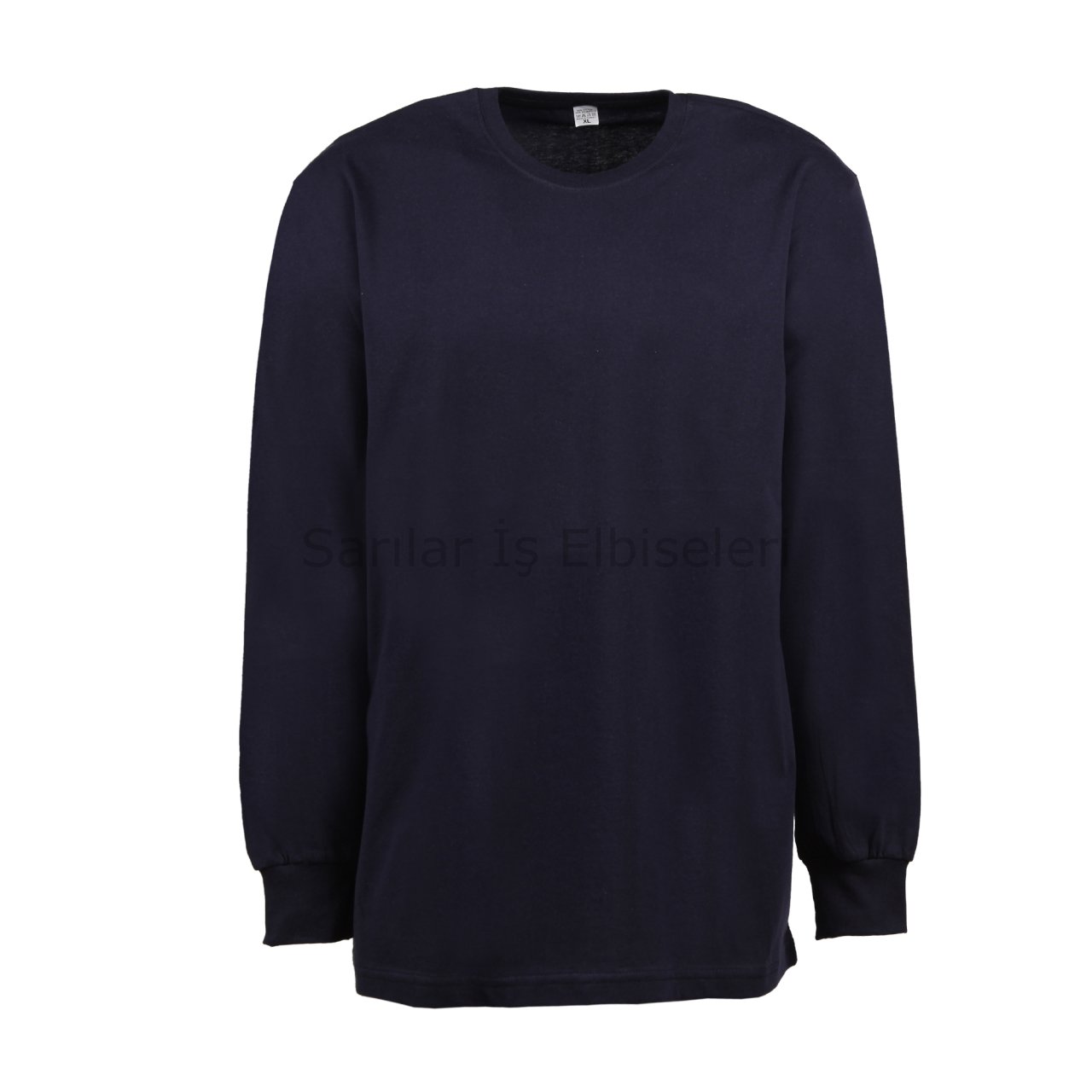 2 İp Sıfır Yaka Lacivert Sweat