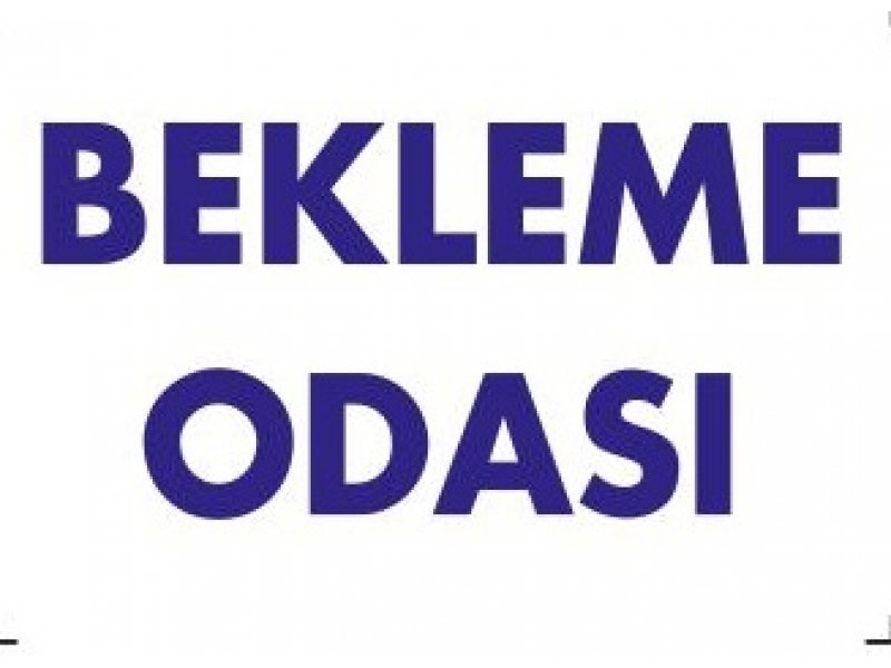 1689 Bekleme Odası Dekote Levha 12X25 cm