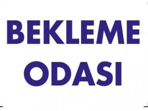 1689 Bekleme Odası Dekote Levha 12X25 cm