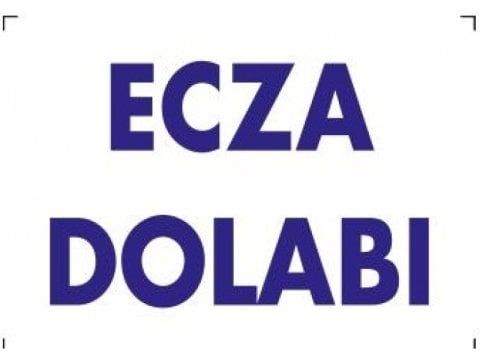 1709 Ecza Dolabı Dekote Levha 12X25 cm