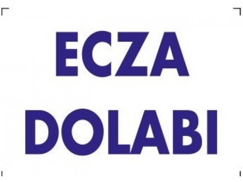 1709 Ecza Dolabı Dekote Levha 12X25 cm