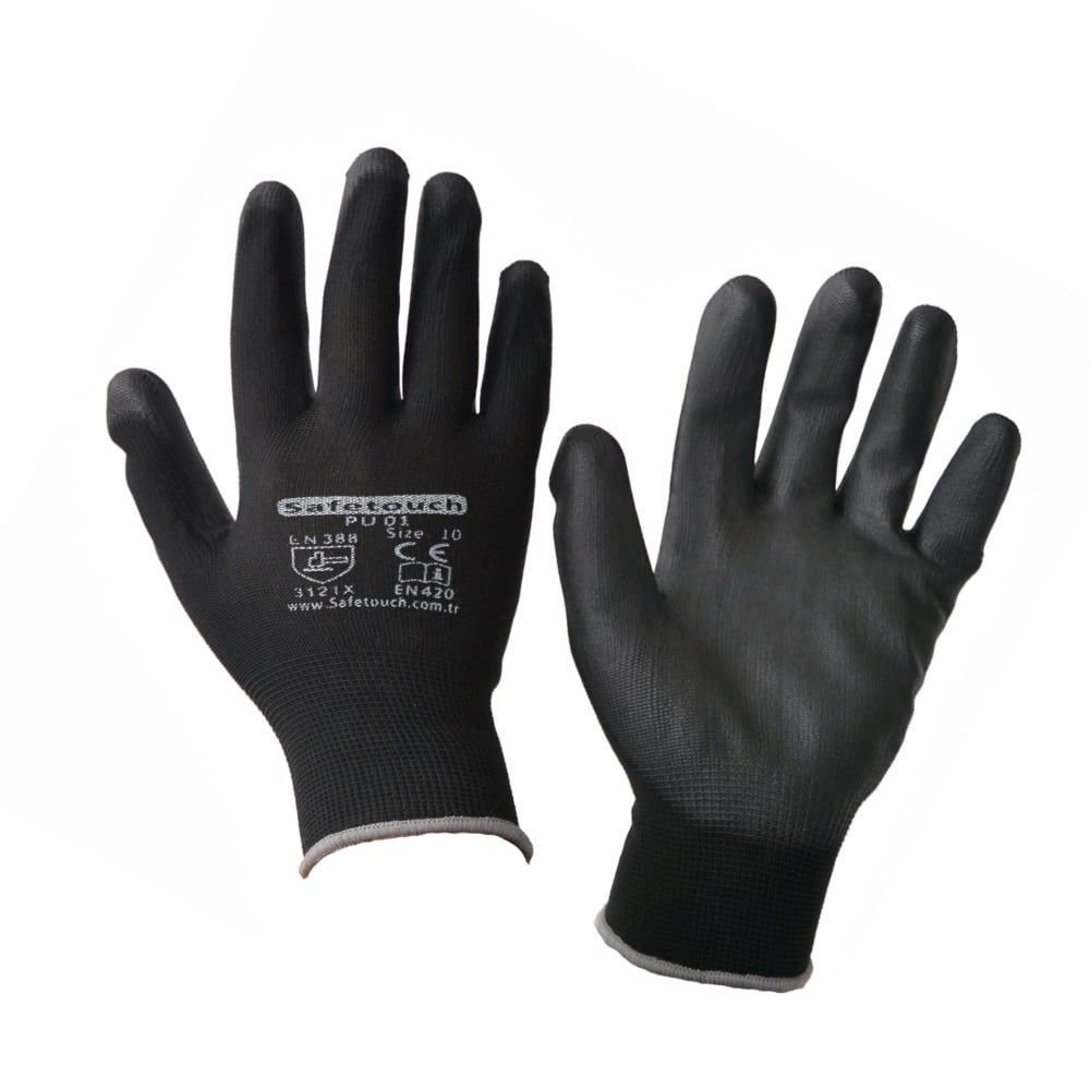 SAFETOUCH PU01 PU POLYSTER ELDIVENLER