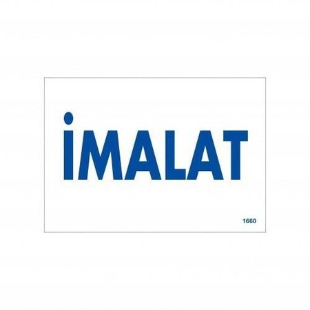 1660 İmalat Dekote Levha 12X25 cm