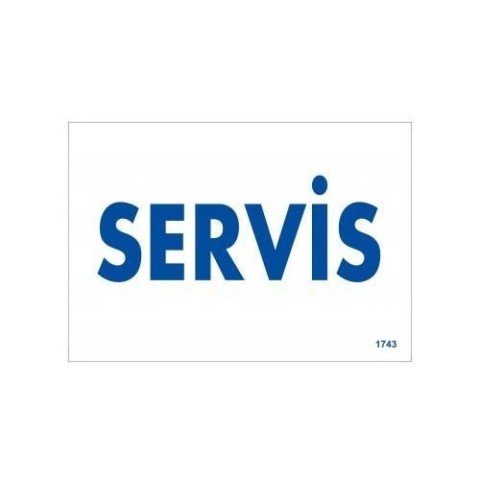 1743 Servis Dekote Levha 12X25 cm