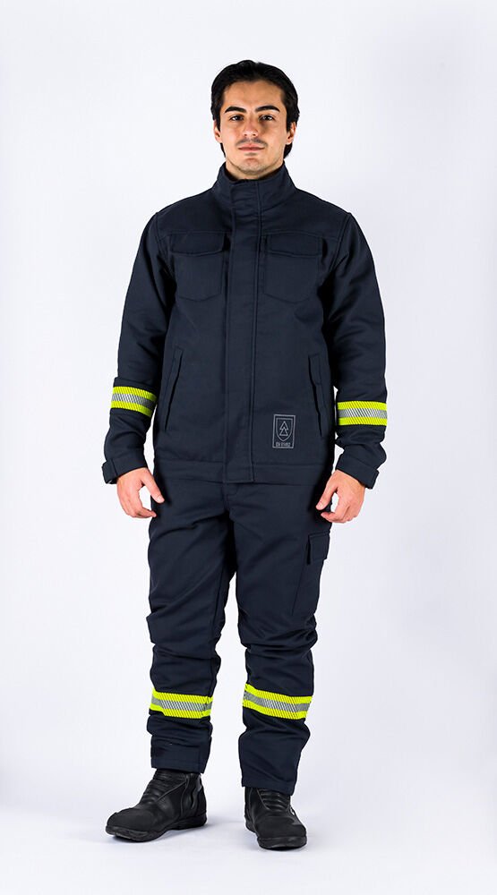 TesaFire Arc Pro 0020 Elektrik Ark Koruyucu Alev Almaz Takım Ceket & Pantolon