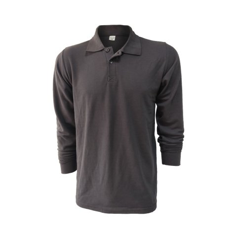 Füme Uzun Kol Polo Yaka T-shirt