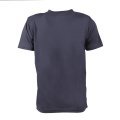 Füme V Yaka Kısa Kol T-Shirt FÜME - XL