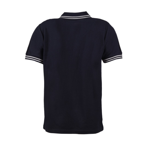 Lacivert Kısa Kol Polo Yaka Cepli T-shirt