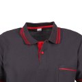 Füme Kısa Kol Polo Yaka Cepli T-shirt