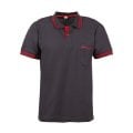 Füme Kısa Kol Polo Yaka Cepli T-shirt