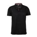 Dry Touch Gömlek Yaka Siyah T-Shirt