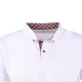 Dry Touch Gömlek Yaka Beyaz T-Shirt