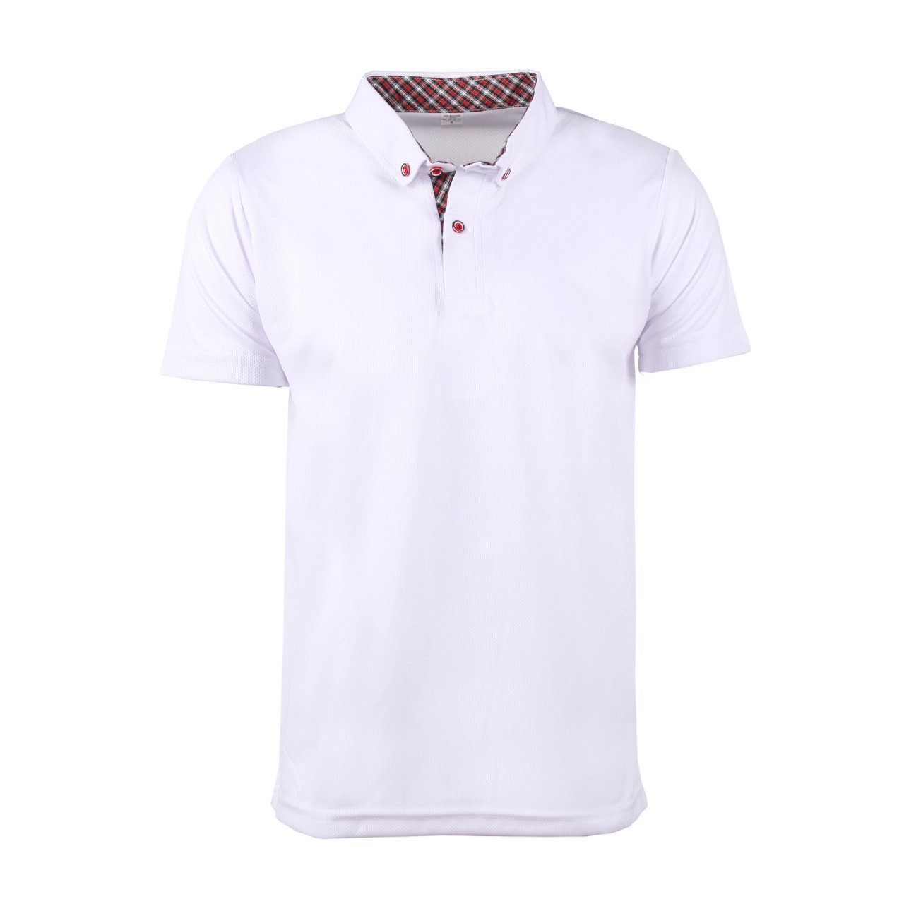 Dry Touch Gömlek Yaka Beyaz T-Shirt
